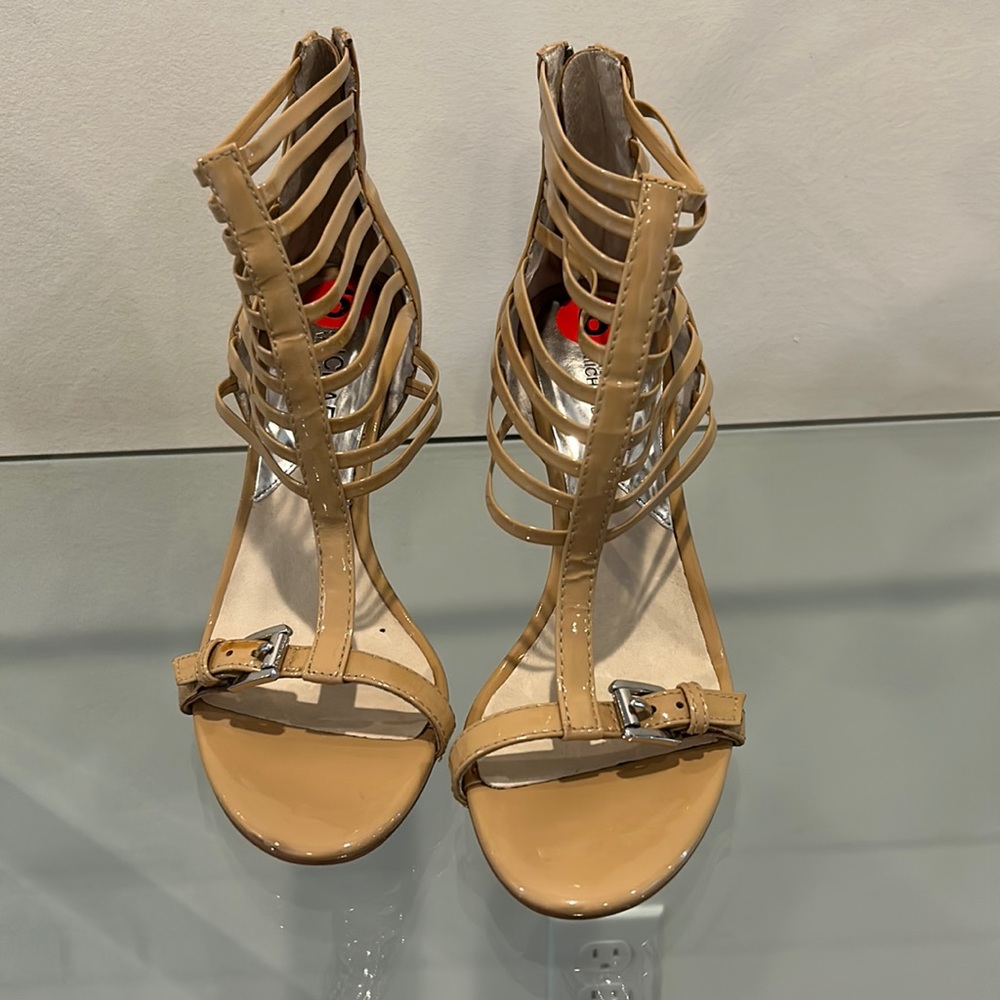 Michael Kors Patent Leather Strappy Sandal